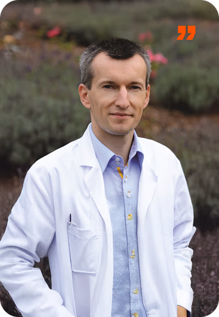dr n. med. Andrzej Przybyła, urolog, androlog, współzałożyciel Testoplanner